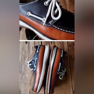 Rockport Men's Leather Walking Boat Shoes Size 9